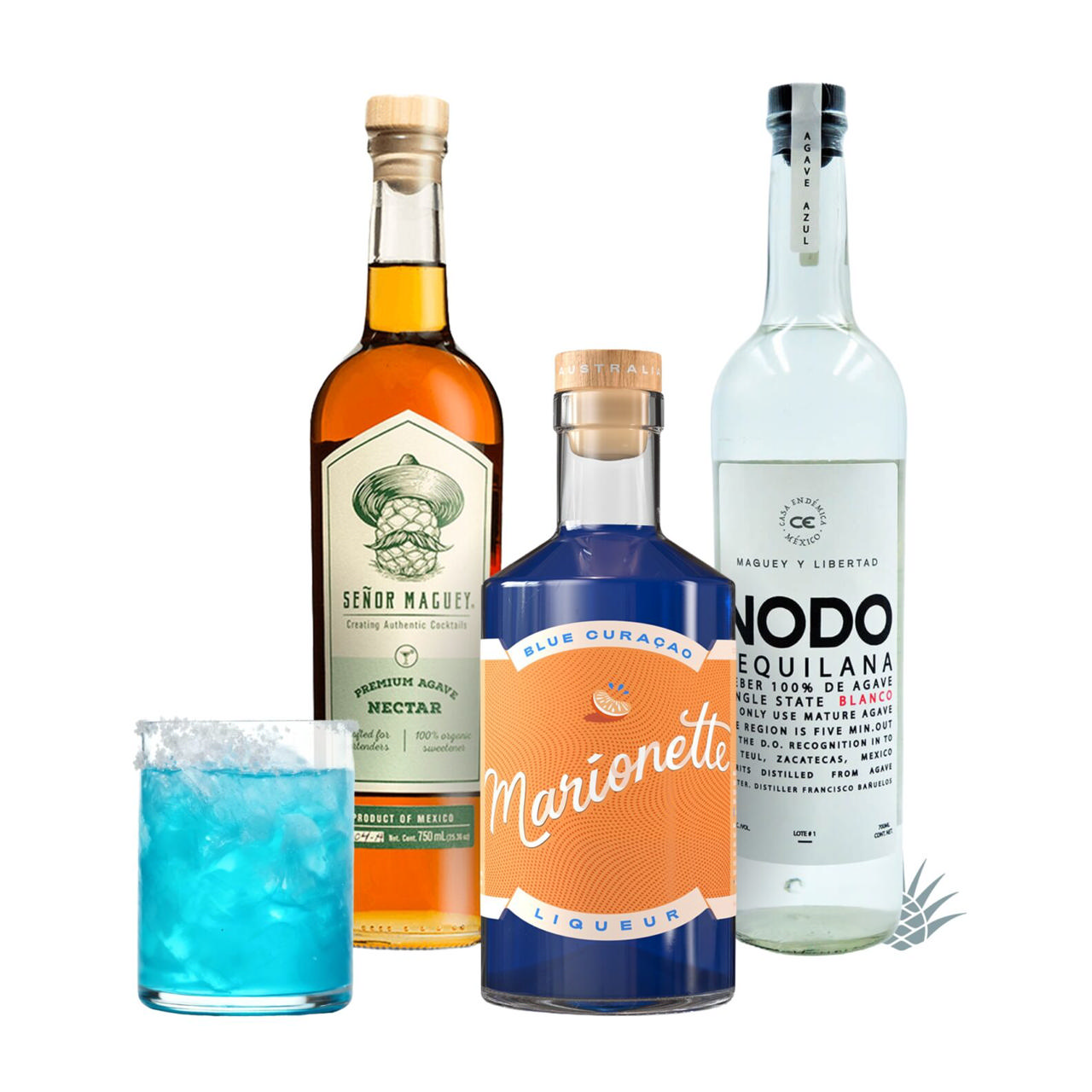Baby Blue Margarita Cocktail Kit